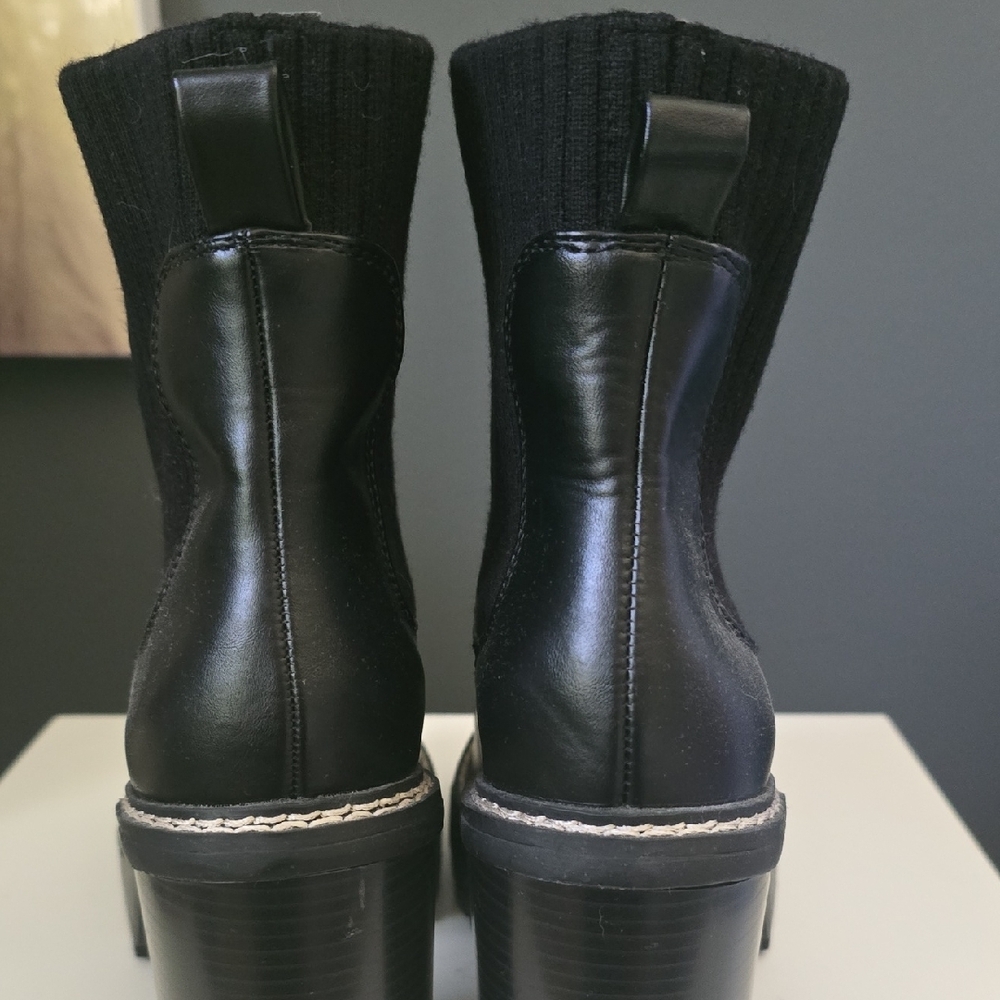Black Heeled BOOTS - Picture 8 of 13